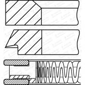 Piston Ring Kit GOETZE ENGINE - 08-335500-00
