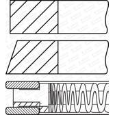 Zuigerveerset GOETZE ENGINE - 08-429900-00