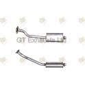 Front Silencer GT EXHAUST - GCN562