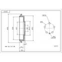Brake Drum HART - 231 747