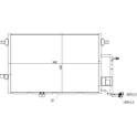 Condenser, air conditioning HART - 606 000