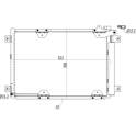 Condenser, air conditioning HART - 606 200