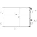 Condenser, air conditioning HART - 606 791