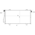 Condenser, air conditioning HART - 611 207