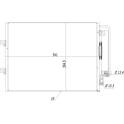 Condenser, air conditioning HART - 614 502
