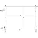 Condenser, air conditioning HART - 614 553