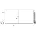 Condenser, air conditioning HART - 614 554