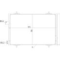 Condenser, air conditioning HART - 614 568