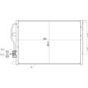 Condenser, air conditioning HART - 619 525