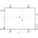 Condenser, air conditioning HART - 619 533