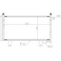Condenser, air conditioning HART - 619 555