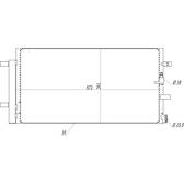 Condenser, air conditioning HART - 621 529