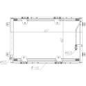 Condenser, air conditioning HART - 621 578