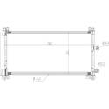 Condenser, air conditioning HART - 621 651