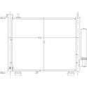 Condenser, air conditioning HART - 621 678