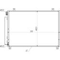 Condenser, air conditioning HART - 645 302