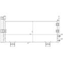 Condenser, air conditioning HART - 725 096