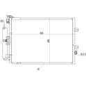 Condensor, airconditioning HART - 614 564