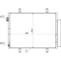 Condensor, airconditioning HART - 645 303