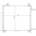 Condensor, airconditioning HART - 725 093