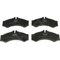 Front brake pad set HART - 215 955