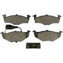 Front brake pad set HART - 248 916