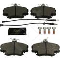 Front brake pad set HART - 249 160