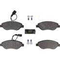 Front brake pad set HART - 261 755