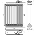 Heat Exchanger, interior heating HART - 630 920