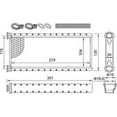 Heat Exchanger, interior heating HART - 645 455