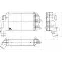 Intercooler, inlaatluchtkoeler HART - 603 467