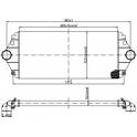 Intercooler, inlaatluchtkoeler HART - 603 898