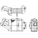 Intercooler, inlaatluchtkoeler HART - 605 578