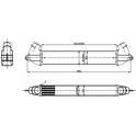 Intercooler, inlaatluchtkoeler HART - 605 579