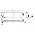 Intercooler, inlaatluchtkoeler HART - 614 229