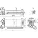 Intercooler, inlaatluchtkoeler HART - 621 262