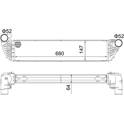 Intercooler, inlaatluchtkoeler HART - 621 393