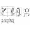 Intercooler, inlaatluchtkoeler HART - 621 394