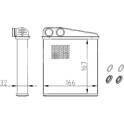 Kachelradiateur, interieurverwarming HART - 608 008