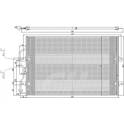 Kondensator, Klimaanlage HART - 606 152