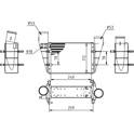 Radiador de aire de admisión HART - 603 825