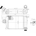 Radiador de aire de admisión HART - 614 062