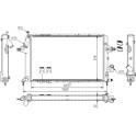 Radiator, engine cooling HART - 610 342