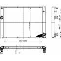 Radiator, engine cooling HART - 612 314