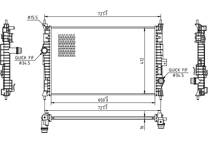 Radiatore, Raffreddamento motore