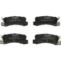 Rear brake pad set HART - 217 626