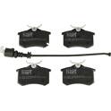 Rear brake pad set HART - 221 111