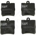 Rear brake pad set HART - 221 617