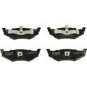 Rear brake pad set HART - 221 664