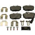 Rear brake pad set HART - 252 322